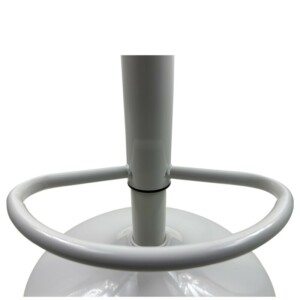 Σκαμπό Bar ArteLibre QUERIDA Λευκό PP/Μέταλλο 44x45x58/81-79/102cm - Image 8