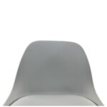 Σετ 2 τεμαχιών Σκαμπό Bar ArteLibre AMADA Λευκό/Χρώμιο PP/Μέταλλο 41x40x79-89cm - Image 7