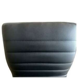 Σκαμπό Bar ArteLibre ENCANTA Μαύρο/Χρώμιο PU/Μέταλλο 41x50x59/94-80/115cm - Image 7