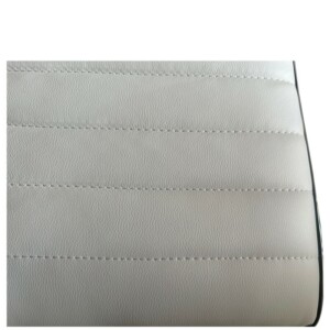 Σκαμπό Bar ArteLibre ENCANTA Λευκό/Χρώμιο PU/Μέταλλο 41x50x59/94-80/115cm - Image 6