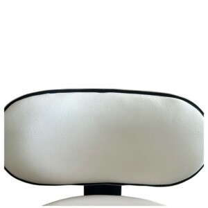 Καρέκλα Εργασίας ArteLibre FIRMEZA Λευκό/Χρώμιο PU/Μέταλλο 47x47x67/78cm - Image 6