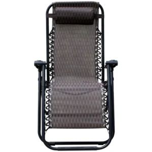 Πολυθρόνα Παραλίας ArteLibre Πτυσσόμενη Μέταλλο/Ύφασμα 68x58x110cm - Image 2