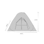 Σκηνή ArteLibre 180D Polyester 2x2m - Image 5