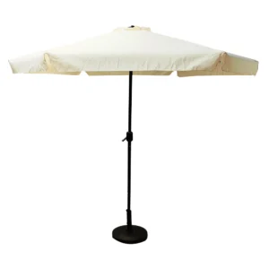Ομπρέλα Κήπου ArteLibre GRENADINE Μπεζ/Μαύρο Αλουμίνιο/Ύφασμα Φ3x2.45m - Image 3