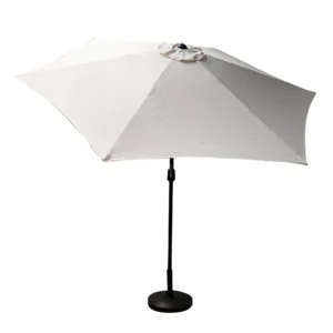 Ομπρέλα Κήπου ArteLibre GRACIOSA Μπεζ/Μαύρο Αλουμίνιο/Ύφασμα Φ3x2.55m - Image 3