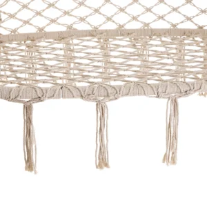 Κούνια ArteLibre CORSICA Λευκό Polycotton/Μέταλλο 67x44cm - Image 3