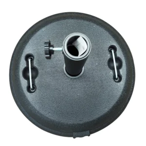 Βάση Ομπρέλας ArteLibre KODIAK 22kg Μαύρο Τσιμέντο/Πλαστικό 46.5x33cm - Image 2