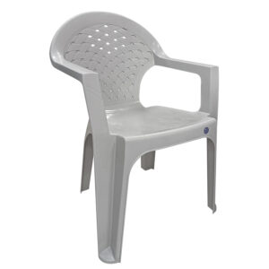 Καρέκλα Κήπου ArteLibre Γκρι Πλαστικό 56x55x79cm