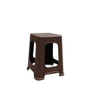 Σκαμπό ArteLibre Καφέ Rattan 35x35x46cm - Image 2