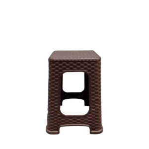 Σκαμπό ArteLibre Καφέ Rattan 35x35x46cm - Image 5