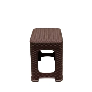 Σκαμπό ArteLibre Καφέ Rattan 35x35x46cm - Image 6