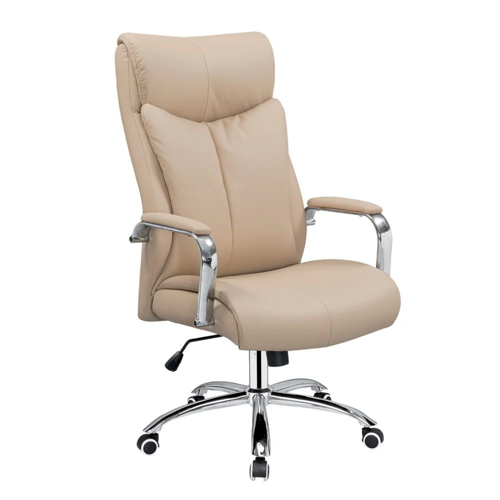 Καρέκλα Γραφείου ArteLibre ELGIN Μπεζ PU 79x62.5x117-125cm