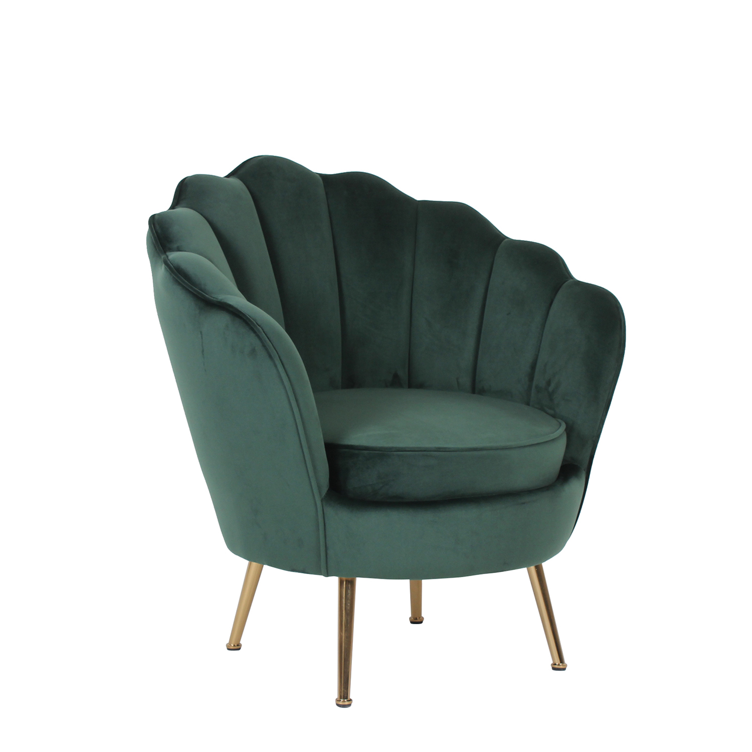 Πολυθρόνα ArteLibre FLORIAN Πράσινο Βελούδο/Μέταλλο/Ξύλο 74x80x75cm Πολυθρόνα ArteLibre FLORIAN Πράσινο Βελούδο/Μέταλλο/Ξύλο 74x80x75cm