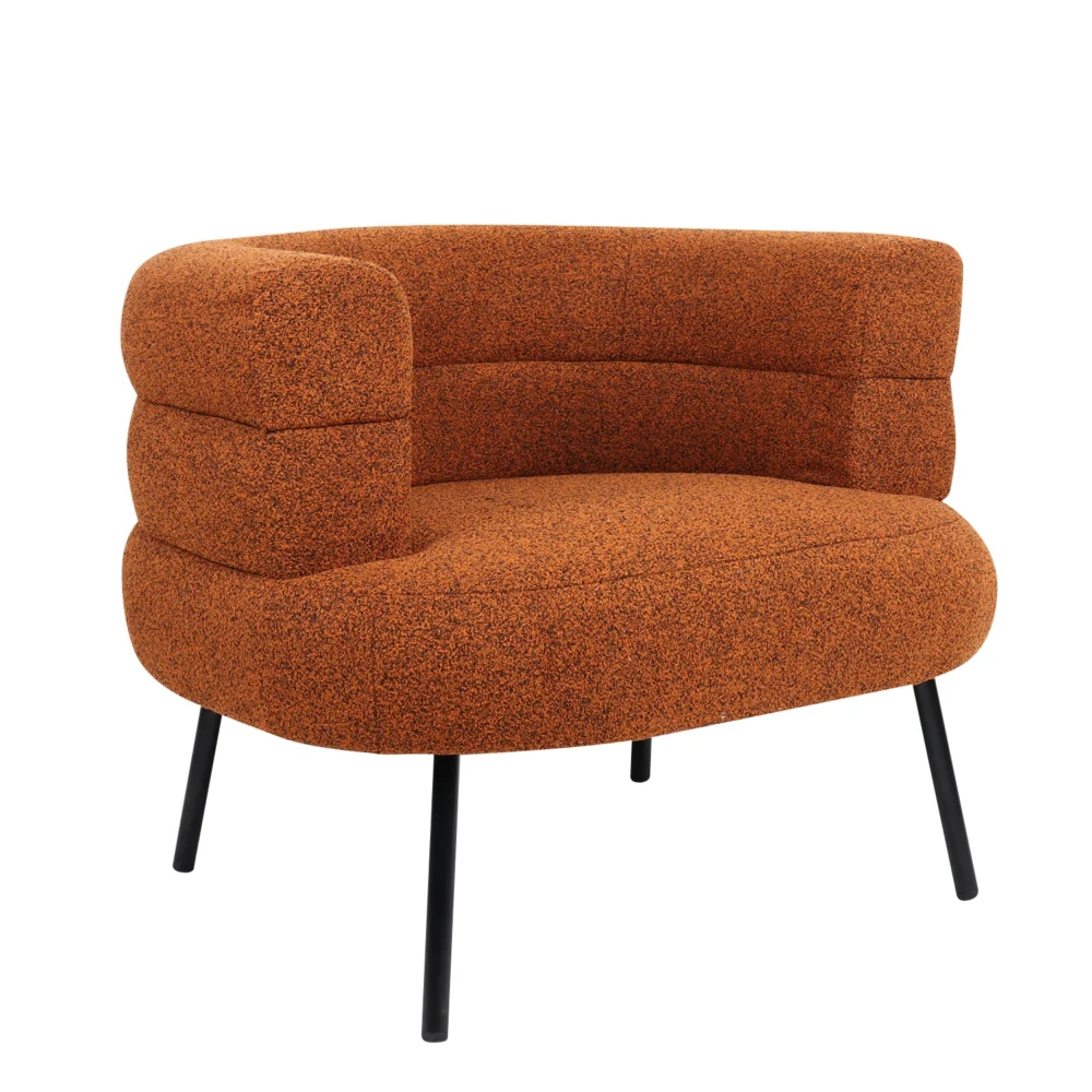 Πολυθρόνα ArteLibre CEREN Πορτοκαλί Ύφασμα/Μέταλλο/Ξύλο 87x80x70cm Πολυθρόνα ArteLibre CEREN Πορτοκαλί Ύφασμα/Μέταλλο/Ξύλο 87x80x70cm