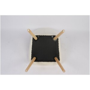 Πολυθρόνα ArteLibre MARION Λευκό Ύφασμα Μπουκλέ/Ξύλο 73x69x96cm - Image 24