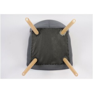 Πολυθρόνα ArteLibre BRIAR Κίτρινο/Μπλε Patchwork Ύφασμα/Ξύλο 73x69x96cm - Image 16