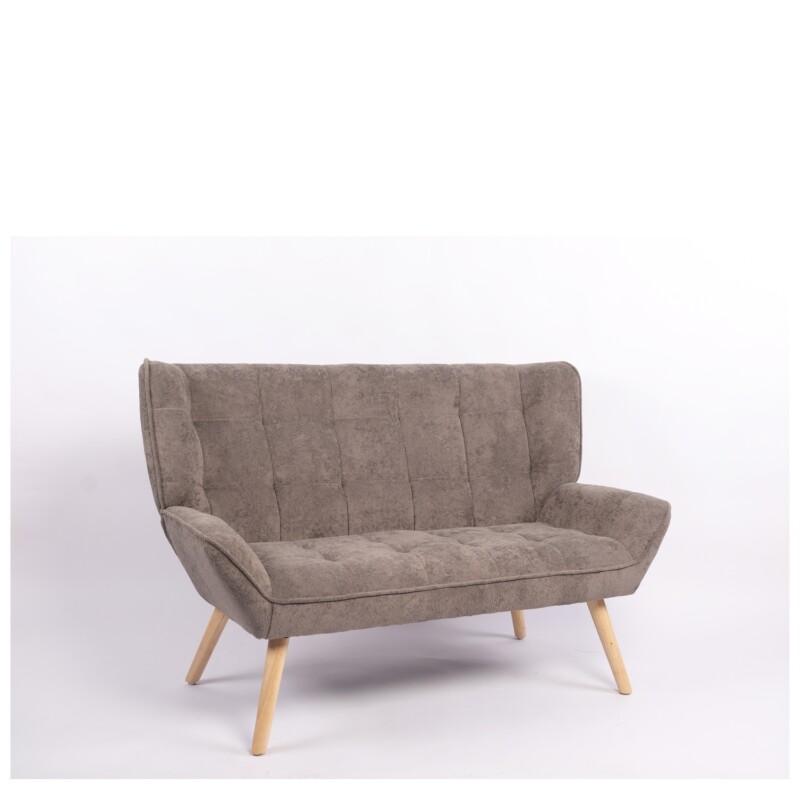 Καναπές ArteLibre NESTO Γκρι Ύφασμα/Ξύλο 86x126x78cm Καναπές ArteLibre NESTO Γκρι Ύφασμα/Ξύλο 86x126x78cm