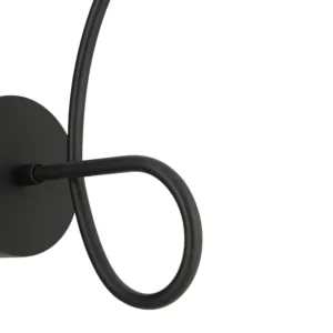 Φωτιστικό Τοίχου ArteLibre ALE Μαύρο Μέταλλο 17x28cm - Image 3