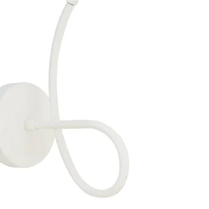 Φωτιστικό Τοίχου ArteLibre ALE Λευκό Μέταλλο 17x28cm - Image 2