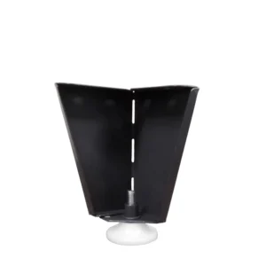 Πόδι Στήριξης ArteLibre Σκούρο Γκρι Μέταλλο 10cm 1Τμχ - Image 3