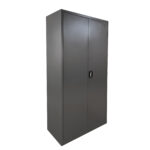 Φοριαμός ArteLibre DURIN Σκούρο Γκρι Μέταλλο 90x45x180cm