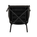 Πολυθρόνα Κήπου ArteLibre KAGERA Μαύρο Αλουμίνιο/Rattan 45x42x84cm - Image 8