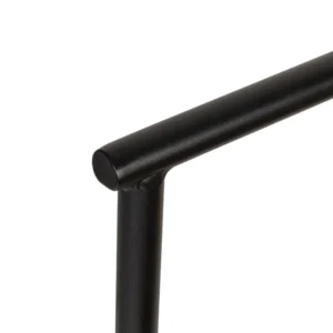 Πολυθρόνα Κήπου ArteLibre INGA Μαύρο/Φυσικό Αλουμίνιο/Rattan 55.5x50x77.5cm - Image 10