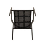 Πολυθρόνα Κήπου ArteLibre LIVINGSTONE Μαύρο/Γκρι Αλουμίνιο/Rattan 56x55x76cm - Image 9