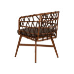 Πολυθρόνα Κήπου ArteLibre BOYOMA Καφέ Αλουμίνιο/Ύφασμα 57x61x79cm - Image 5