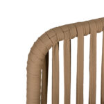 Πολυθρόνα Κήπου ArteLibre BLUENILE Μπεζ/Μαύρο Αλουμίνιο/Rattan 56x60x83cm - Image 10