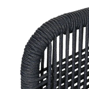 Πολυθρόνα Κήπου ArteLibre LISBON Mπλε/Μπαμπού Αλουμίνιο/Ύφασμα 57x58x77cm - Image 10