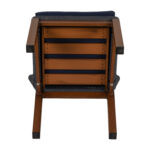 Σετ 4 τεμαχιών Καρέκλα Κήπου ArteLibre LISBON Μπλε/Μπαμπού Αλουμίνιο/Ύφασμα 50x58x77cm - Image 9