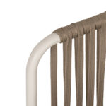 Πολυθρόνα Κήπου ArteLibre DAYA Μπεζ/Λευκό Αλουμίνιο/Ύφασμα 57x67x84cm - Image 10