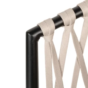 Πολυθρόνα Κήπου ArteLibre HOWICK Γκρι/Μαύρο Αλουμίνιο/Ύφασμα 56x61x78cm - Image 11