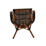 Πολυθρόνα Κήπου ArteLibre DALILA Καφέ/Μπαμπού Αλουμίνιο/Ύφασμα 57x57x82cm - Image 9