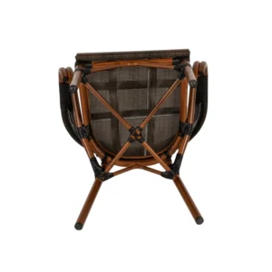 Πολυθρόνα Κήπου ArteLibre DALILA Καφέ/Μπαμπού Αλουμίνιο/Ύφασμα 57x57x82cm - Image 9