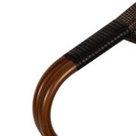 Πολυθρόνα Κήπου ArteLibre DALILA Καφέ/Μπαμπού Αλουμίνιο/Ύφασμα 57x57x82cm - Image 10