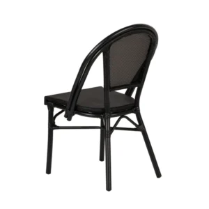 Καρέκλα Κήπου ArteLibre DALILA Μαύρο Αλουμίνιο/Ύφασμα 50x56x86cm - Image 5