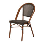 Καρέκλα Κήπου ArteLibre DALILA Καφέ/Μπαμπού Αλουμίνιο/Ύφασμα 50x56x86cm - Image 7