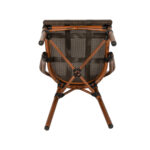 Καρέκλα Κήπου ArteLibre DALILA Καφέ/Μπαμπού Αλουμίνιο/Ύφασμα 50x56x86cm - Image 9