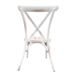 Καρέκλα Κήπου ArteLibre CHAD Λευκό Αντικέ Αλουμίνιο 44x52x87cm - Image 4