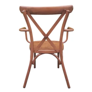 Καρέκλα Κήπου ArteLibre THOMSONS Μπαμπού Αλουμίνιο 52x52x87cm - Image 4