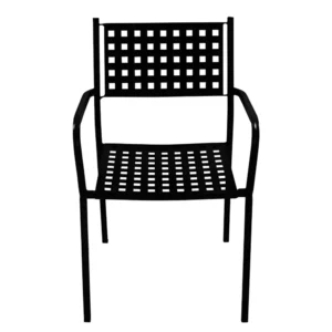 Πολυθρόνα Κήπου ArteLibre MONTU Μαύρο Μέταλλο 54x51x84cm - Image 5