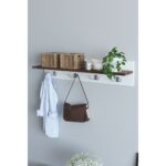 Ράφι Τοίχου ArteLibre LERATO Καρυδί Μοριοσανίδα 90x17x25cm - Image 2