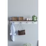 Ράφι Τοίχου ArteLibre LERATO Καρυδί Μοριοσανίδα 90x17x25cm - Image 3