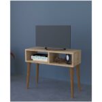 Έπιπλο Τηλεόρασης ArteLibre CHIDINMA Δρυς Μοριοσανίδα/Ξύλο 72x30x60cm - Image 3