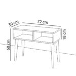Έπιπλο Τηλεόρασης ArteLibre CHIDINMA Δρυς Μοριοσανίδα/Ξύλο 72x30x60cm - Image 4