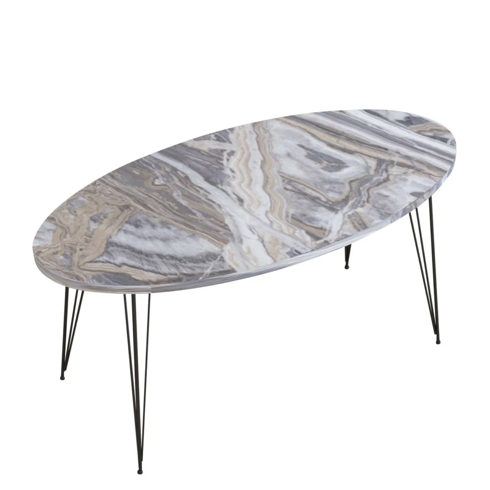 Τραπεζάκι Σαλονιού ArteLibre SEYE Γκρι Μοριοσανίδα/Μέταλλο 45x90x40cm Τραπεζάκι Σαλονιού ArteLibre SEYE Γκρι Μοριοσανίδα/Μέταλλο 45x90x40cm