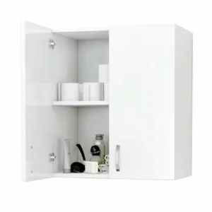 Ντουλάπι Μπάνιου ArteLibre WIDELENE Λευκό Μοριοσανίδα 55x28x70cm - Image 2