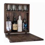 Mini Bar ArteLibre JESSICA Καρυδί Ξύλο 42x15x46cm - Image 2